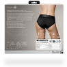 Ouch! Culotte vibrante Strap-On High Cut Brief Noire